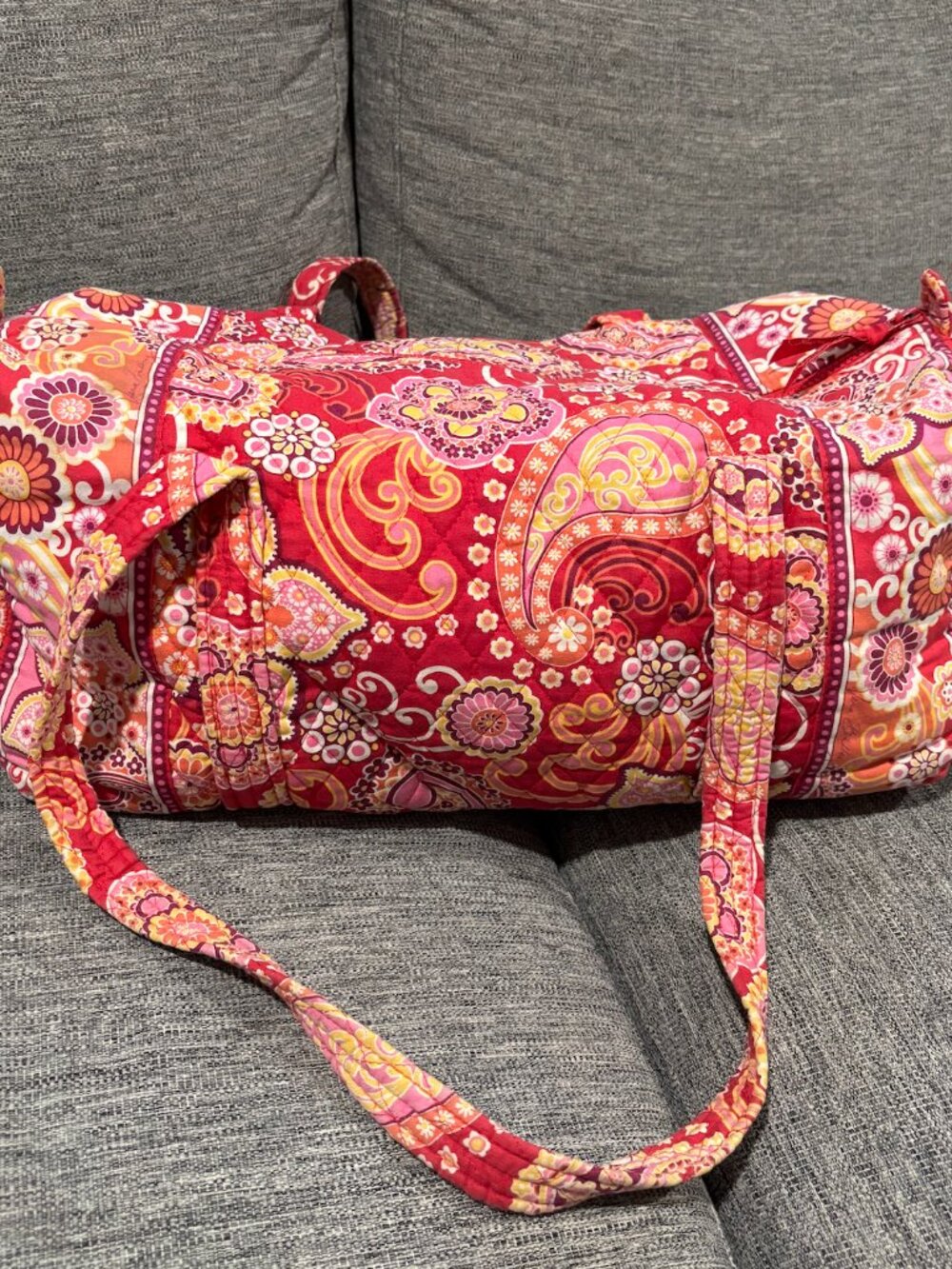 Vera Bradley Raspberry Fizz Small Duffel